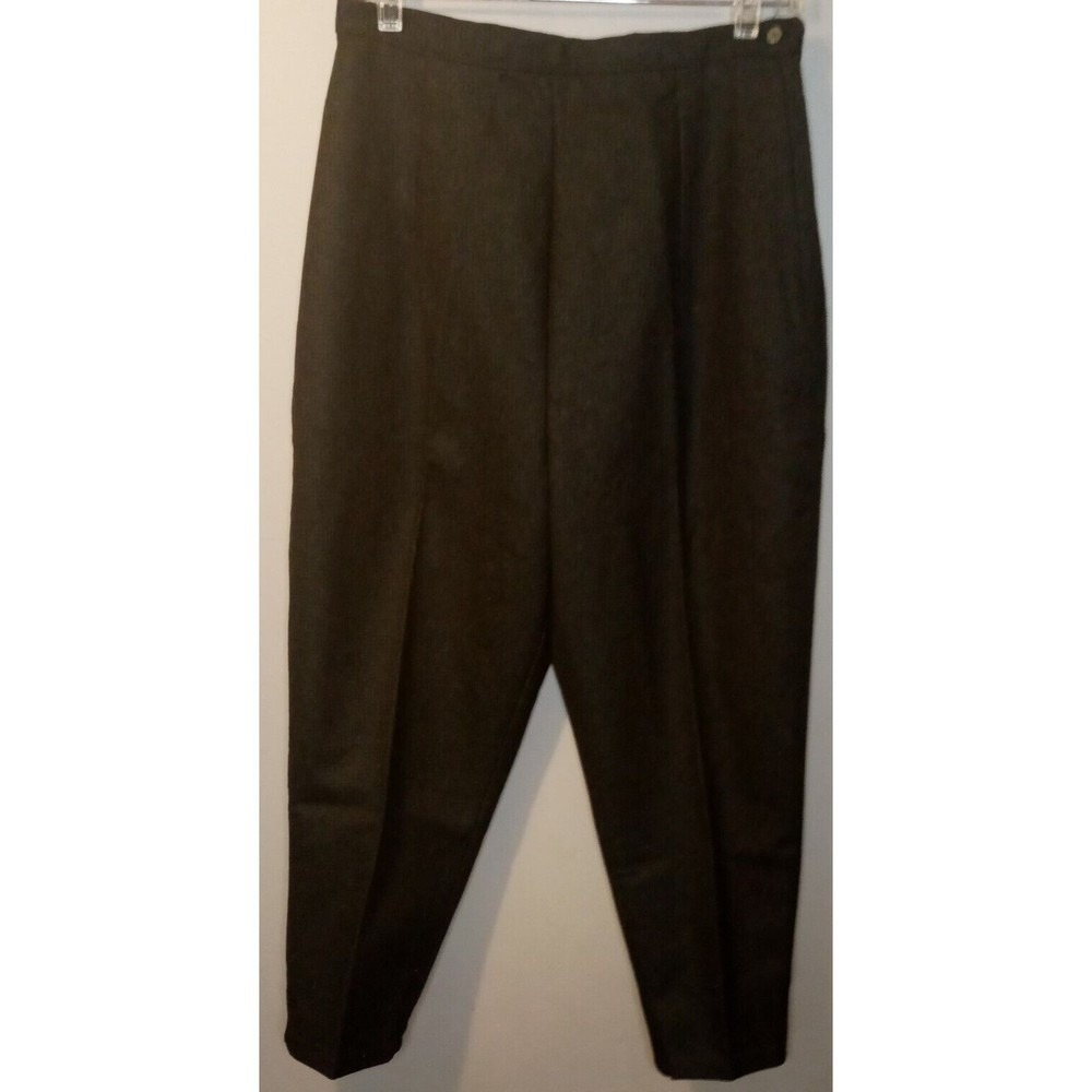 Vintage‎ Woven Wool Blend Trouser made in Italy Old World Craftsmen S/M